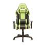 Геймърски стол ТИТАН- зелен цвят, наклон до 135 градуса