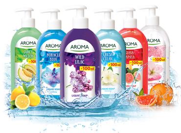 Течен сапун АРОМА 500 мл помпа