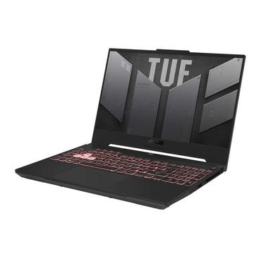 Лаптоп Asus TUF A15 FA507NVR-LP080, AMD Ryzen 7  7435HS  3.1GHz (20MB Cache, up to 4.55GHz, 8 cores, 16 Threads), 15' FHD(1920 x 1080) 16:9,16GB DDR5 ,512GB  PCIe 4.0,RTX 4060 6GB GDDR6, Wi-Fi 6(802.11ax)Backlit Chiclet Keyboard 1-Zone RGB, no OS, Mecha G