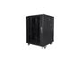 Комуникационен шкаф Lanberg rack cabinet 19' free-standing 15U/600x600 (flat pack) black