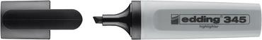 Текст маркер Edding Е-345  сив