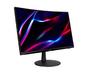 Монитор Acer Nitro ED240QS3bmiipx, 23.6' Curved 1500R, VA, Anti-Glare, FHD 1920x1080, ZeroFrame, FreeSync Premium, 180Hz, 1ms, 100M:1, 250 cd/m2, 1xDP, 2xHDMI, HDR ready, Speakers 2Wx2, Audio in/out, VESA, Tilt, Acer Display Widget, Black