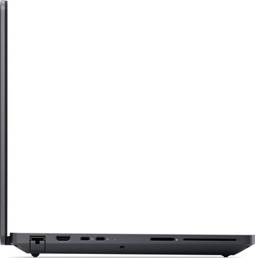 Лаптоп Dell Pro Max 16 Plus MB16250, Intel Ultra 7 265HX, vPro (13TOPS NPU, 20 cores, up to 5.30 GHz), 16', FHD+ (1920x1200) VRR 120Hz, 500nits, 32GB: 2x16GB 6400 MTs DDR5, 1TB SSD, NVIDIA RTX PRO 2000 8GB GDDR7, 8MP IR Cam and Mic, Wi-Fi 7, FPR, Backlit 