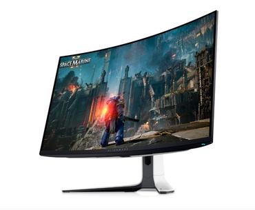 Монитор Dell Alienware AW3225QF, 31.6' QD-OLED Anti-reflection, IPS, 0.03ms, 1000 cd/m2, 4K UHD (3840 x 2160), 240Hz, HDR, NVIDIA G-SYNC+VESA, HDMI, DP, USB 3.2, Height Adjustable, Swivel, Tilt, Black