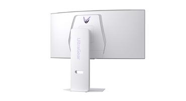 Монитор LG 34GX90SA-W, 34', OLED UltraGear 21:9 Curved Smart, IPS 0.03 ms, WQHD (3440x1440), 240Hz, HDR 10, 1500000:1, 250 cd/m2, DCI-P3 98.5%, USB 3.0, VRR, Free-sync, G-Sync, USB-C, PD 65W, HDMI, DP, PBP, Speakers, LG Switch, Height, Swivel, Tilt, White