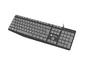 Клавиатура Natec keyboard Nautilus SLIM Black-Grey US layout