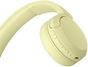 Слушалки Sony Headset WHCH520Y, yellow