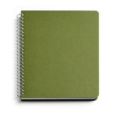 Календар бележник САТУРН- зелен цвят