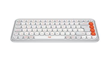 Клавиатура Logitech Pop Icon Keys - White - US INT'L - BT - N/A - INTNL-973