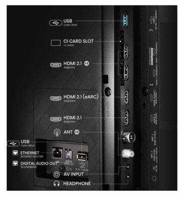 Телевизор Hisense 65' A85Q, 4K UHD OLED Smart TV, 120Hz, 1000 nits,HDMI 2.1, Game Mode Pro, AMD FreeSync Premium, Dolby Vision IQ & Atmos, Bluetooth, Alexa Built-in, Black