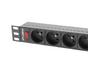 Филтър Lanberg power distribution unit (PDU) 19'1U 16A 9 SOCKETS 3M, black