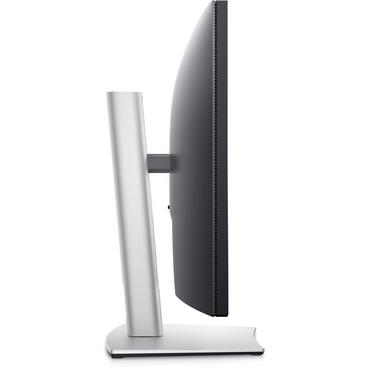 Монитор Dell P3424WE, 34' Curved, WQHD AG, IPS, 21:9, 5ms, 1000:1, 300 cd/m2, (3440x1440 ), 99% sRGB, HDMI, DP, USB-C PD of up to 90W, USB 3.2 hub, KVM ports, RJ45, ComfortView Plus, Height Adjustable, Swivel, Tilt, Black