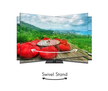 Телевизор Thomson Smart QLED Pro TV 55'; Google TV; 3840 x 2160 (4K UHD), DLED, 144 Hz, DVB-T/T2/C/S/S2, HDR10, Wi-Fi, Bluetooth, LAN, HDMI 4 (2.1), USB 2 (2.0) + 1 (3.0), Central Swivel Stand, Black