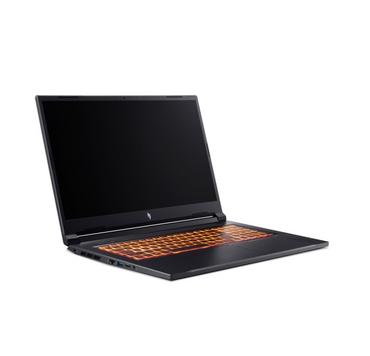 Лаптоп Acer Nitro V17 AI, ANV17-41-R6Q5, AMD Ryzen R7 260 (up to 5.1GHz, 16MB), 17.3'QHD (2560x1440) IPS 165Hz, 1*16GB DDR5 (1 slot free), 1TB SSD +1*M.2 free, NVIDIA RTX 5060 8GB GDDR7, MicroSD, HD Cam, Wi-Fi 6E, BT 5.3, Backlit kbd, No OS, Black