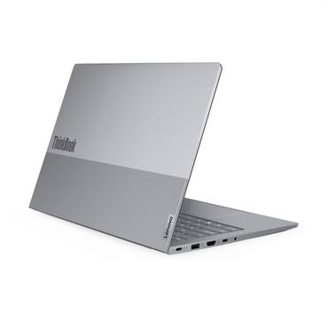 Лаптоп Lenovo ThinkBook 14 G8 Intel Core Ultra 7 255H (up to 5.1GHz, 24MB), 16GB DDR5-5600, 512GB SSD, 14' WUXGA (1920x1200) IPS AG, Integrated Graphics, 1080p&IR Cam, Backlit KB, 3 cell, WLAN, BT, FPR, DOS, 3Y CCI