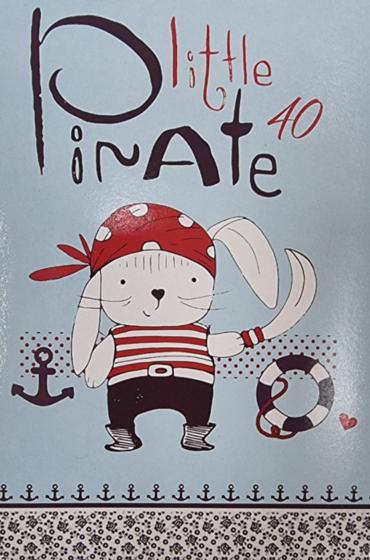 Тетрадка телчета А5 офсет 40 л малки квадратчета