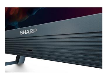 Телевизор Sharp 65FQ5EG, 65' QLED  GOOGLE TV, 4K Ultra HD 144Hz Quantum Dot 3840x2160 Aluminium Slim Frameless, AQUOS AI, DVB-T/T2/C/S/S2, 500 NIT, Active Motion 1400, HARMAN/KARDON, HDR10, Dolby Atmos, Dolby Vision, DTS:X, Google Assistant, HDMI eARC, Mi