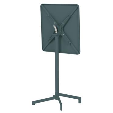 Сгъваема градинска маса АБИ- сника отзад, сгъната