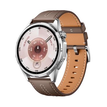 Часовник Huawei Watch GT6, Atum-B19L, Grey Leather + Huawei FreeBuds SE 3 ULC-CT020 Black