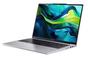 Лаптоп Acer Aspire Lite 16, AL16-52P-50A8, i5 1334U (up to 4.60GHz, 12MB), 16' WUXGA (1920 x 1200)IPS, 1*16GB DDR5 4800MHz (1 slot free), 512GB PCIe NVMe SSD, Intel Iris Xe Graphics, 2.0MP FHD Cam, Wi-Fi 6AX201+BT 5.1, No OS, Silver