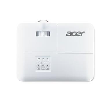 Мултимедиен проектор Acer Projector S1387, DLP, Short Throw, WXGA (1280x800), 4000 ANSI Lumens, 20,000:1 Dynamic Black, HDMI 3D Ready, 2? HDMI (1.4b), DC Out (5V/1A, USB-A), RS232, Speaker 16W, Bluelight Shield, 3.1 kg, 3Y, White
