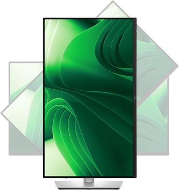 Монитор Dell P2425DE, 23.8' WQHD LED, IPS Anti-Glare, 5ms, 100 Hz, 1500:1, 350 cd/m2, 2560x1440, 99% sRGB, USB-C, 3x USB 5Gbps Type-A, HDMI, Display Port, Power Delivery 90w, Height Adjustable, Pivot, Swivel, Tilt, Black