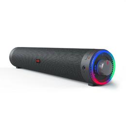 Тонколони Acer Nitro Gaming Soundbar,2 x 5W, BT, Dynamic 2.0 Stereo Sound USB-C (USB-C to USB-A cable included) / Bluetooth / Aux In (3.5mm) / Headphones out