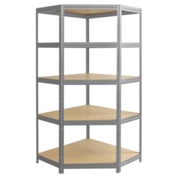 Метален стелаж BTL цинк 180x90x45см 275кг/ рафт- снимка отпред