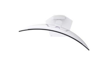 Монитор LG 34GX90SA-W, 34', OLED UltraGear 21:9 Curved Smart, IPS 0.03 ms, WQHD (3440x1440), 240Hz, HDR 10, 1500000:1, 250 cd/m2, DCI-P3 98.5%, USB 3.0, VRR, Free-sync, G-Sync, USB-C, PD 65W, HDMI, DP, PBP, Speakers, LG Switch, Height, Swivel, Tilt, White