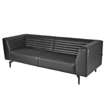 Триместен диван ОМУРТАГ COSTA 03 - сниман в цял ръст, сива дамаска