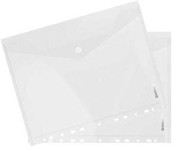 Папка с копче и европерфорация прозрачна