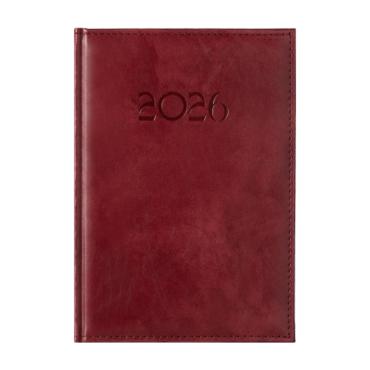 Календар - бележник ВИХРЕН B5-червен цвят корица
