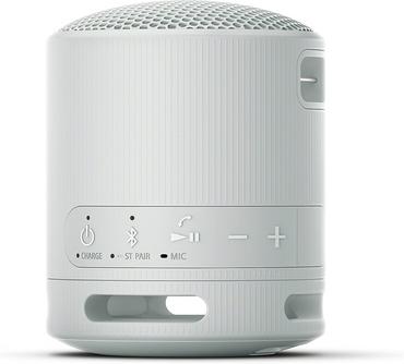 Тонколони Sony SRS-XB100 Portable Bluetooth Speaker, Light Grey