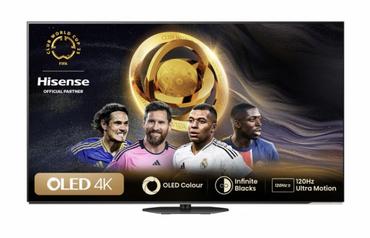 Телевизор Hisense 65' A85N, 4K UHD OLED Smart TV, 120Hz, HDMI 2.1, Game Mode Pro, AMD FreeSync Premium, Dolby Vision IQ & Atmos, Bluetooth, Alexa Built-in, Black