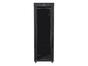 Комуникационен шкаф Lanberg rack cabinet 19' free-standing 37U/600x800 (flat pack) with glass door lcd black v2