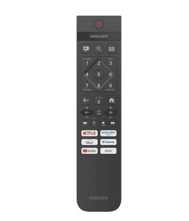 Телевизор Philips 50PUS8010/12, 50' 4K UHD LED, 3840x2160p, 60Hz, DVB-T/T2/T2-HD/C/S/S2, 60Hz, Ambilight 3, Pixel Precise UHD, HDR+, Titan OS, Dolby Atmos & DTS:X, 3*HDMI, 2*USB, VRR, 802.11ac, BT 5.2, 20W RMS, Black