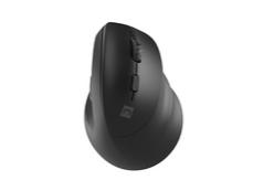 Мишка Natec Vertical Mouse Crake 2  BLUETOOTH 5.2 + 2.4GHZ BLACK 2400dpi, Right handed, black