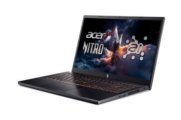 Лаптоп Acer Nitro V15, ANV15-42-R91J, AMD Ryzen 7 7735HS( up to 4.70GHz, 16MB), 15.6' FHD(1920x1080)IPS 165Hz , 1*16GB DDR5(1 slot free), 1024GB PCIe NVMe SSD, GeForce RTX 3050 6GB GDDR6, Wi-Fi 6E,BT5.3, HD Cam, KB Backlight, Win 11 home, Obsidian black