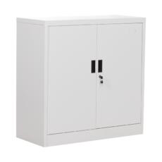 Архивен шкаф BTL L с 2 отделения 90х90х40 см затворен, сниман под ъгъл