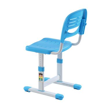 Комплект ученически чин и стол 201 син