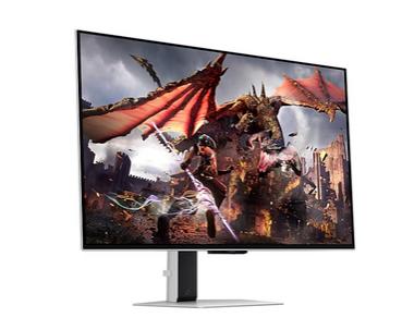 Монитор Samsung 32DG802 32' Odyssey SMART OLED G8 , 240Hz, 0.3ms, 3840x2160, DP, 2xHDMI, USB Hub, Silver