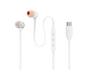 Слушалки JBL T310C WHT USB-C In-ear headphones