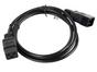 Кабел Lanberg EXTESION CABLE IEC 320 C19 / C20 1.8m VDE, black