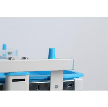 Комплект ученически чин и стол 201 син