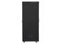 Комуникационен шкаф Lanberg rack cabinet 19' free-standing 42U/600x1000 (flat pack) with glass door lcd black v2