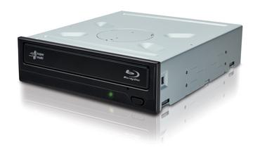 Оптично устройство Hitachi-LG BH16NS55 Internal Super Multi Blu-Ray Rewriter, SATA, M-Disk&BDXL Support, Bulk, Black