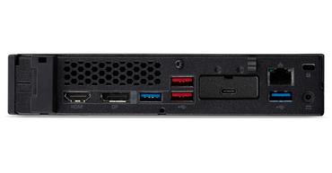 Настолен компютър Acer Veriton VN6720GT, Intel Core i5-13500T (up to 4.60GHz, 24MB), 16GB DDR5, 512GB SSD M.2, Intel UHD Graphics, GLAN&TPM, HDMI, KBD & Mouse, 65W AC adapter,1L form factor,Win 11 Pro, 3Y Warranty