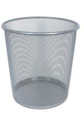 Метално кошче 11.5 литра мрежа сива