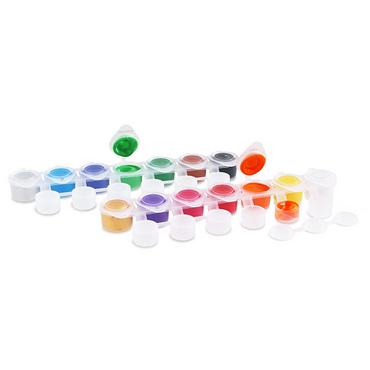 Темперни бои Primo 14 цвята в бурканчета + четка, блистер