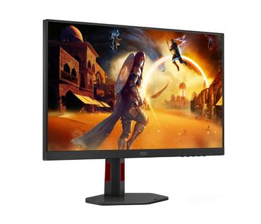 Монитор AOC U27G4R, 27' Fast IPS WLED, 3840x2160@160Hz, 1ms GtG, 0.5ms MPRT, 400cd m/2, 1000:1, 80M:1 DCR, Adaptive Sync, FlickerFree, Anti Blue Light, Tilt, Height Adjust, Pivot, Swivel, 2xHDMI, DP, USB Hub